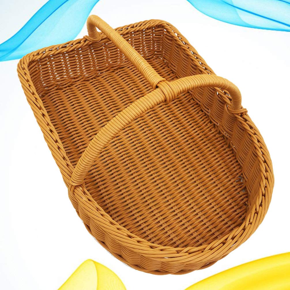 Hemoton Storage Baskets - Decorative Woven Cube Bins for Organizing Slippers, Snacks & Sundries | Multipurpose Cloth Storage Containers for Home, Office & Bedroom Decor