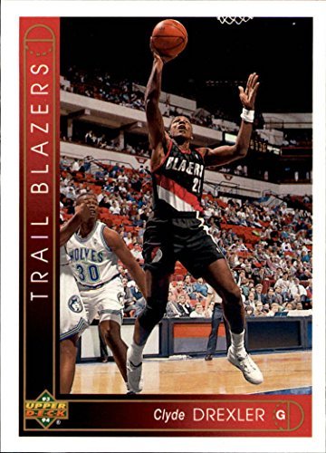 1993-94 Upper Deck #90 Clyde Drexler NBA Basketball Trading Card - Rare Collectible for Fans & Investors - Perfect for Display, Gifts, and Sports Memorabilia Collections