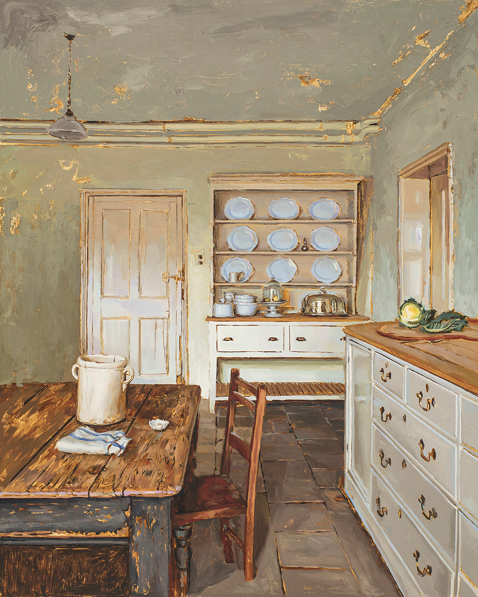 Stylish English Kitchen Interior Decor - Modern Farmhouse & Cottage Style Kitchen Accessories for Home & Dining Room