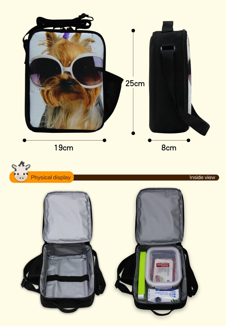 Insulated Lunch Box Cooler Bag for Kids & Adults - Reusable Galaxy Printed Lunch Bag for School, Work, Picnics & Outdoor Activities