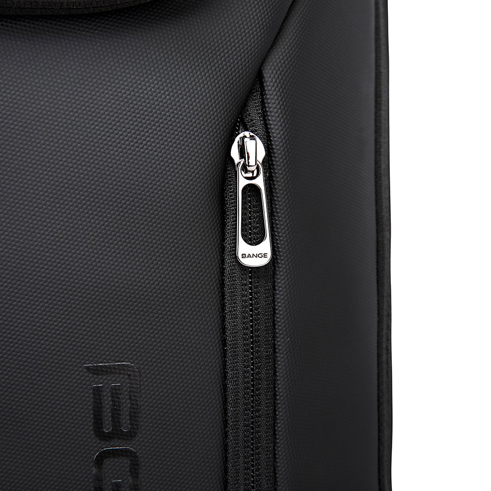 BANGE Anti Theft Business Laptop Backpack for Men & Women - Waterproof Travel Backpack with USB Charging Port - Perfect for Office, Commuting, and College Students