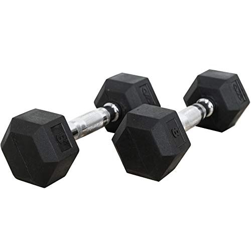 C: 8 lb Dumbbells (2)