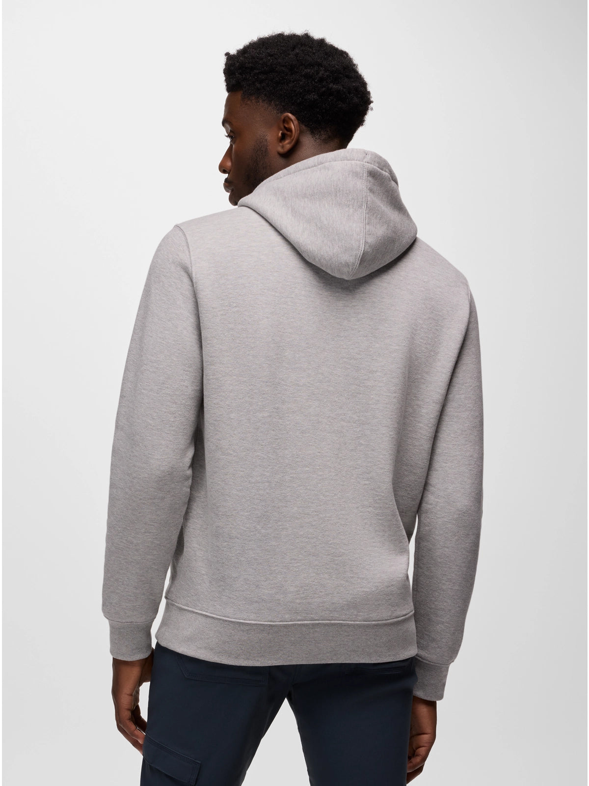 prAna Women's Everyday Fleece Hoodie - Soft Warm Pullover Sweatshirt for Casual Wear & Outdoor Activities - Heather Grey