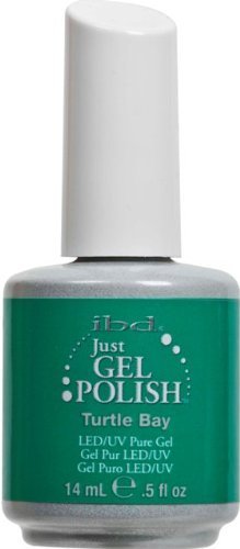 IBD Just Gel Polish - Turtle Bay LED & UV Pure Gel Nail Polish, 14ml Bottle with English Manual | Long-Lasting, Chip-Resistant for Salon & Home Manicures