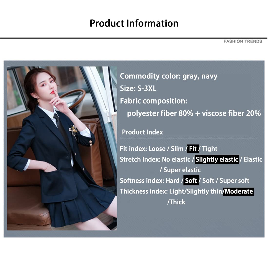 British Style Women's Anime JK High School Uniform Cosplay Set - Vest, Shirt & Pleated Skirt for College, Halloween & Themed Parties