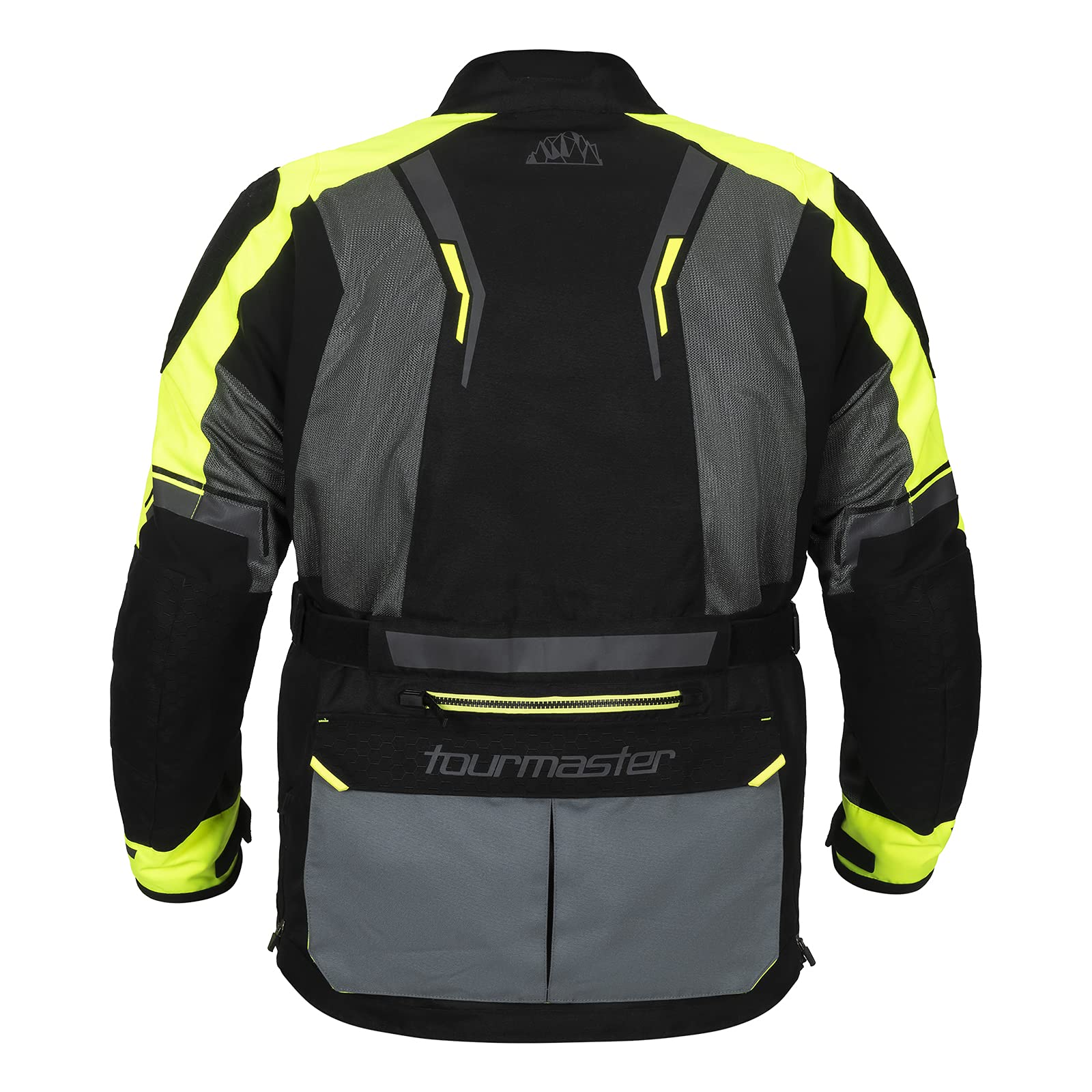 Tourmaster Men's Ridgecrest Mesh Adventure Motorcycle Jacket - Breathable Protective Riding Gear for Summer & Long-Distance Tours | Perfect for Street Bikers & Adventure Riders