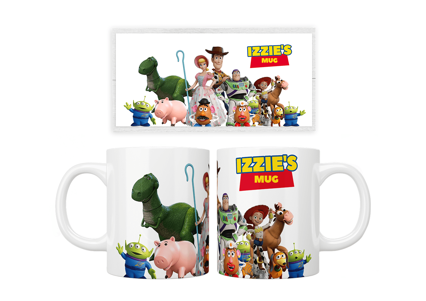 Personalized Toy Story Coffee Mug - Custom Name & Design - Perfect for Disney Fans, Gifts & Collectibles - Ideal for Home, Office & Coffee Lovers