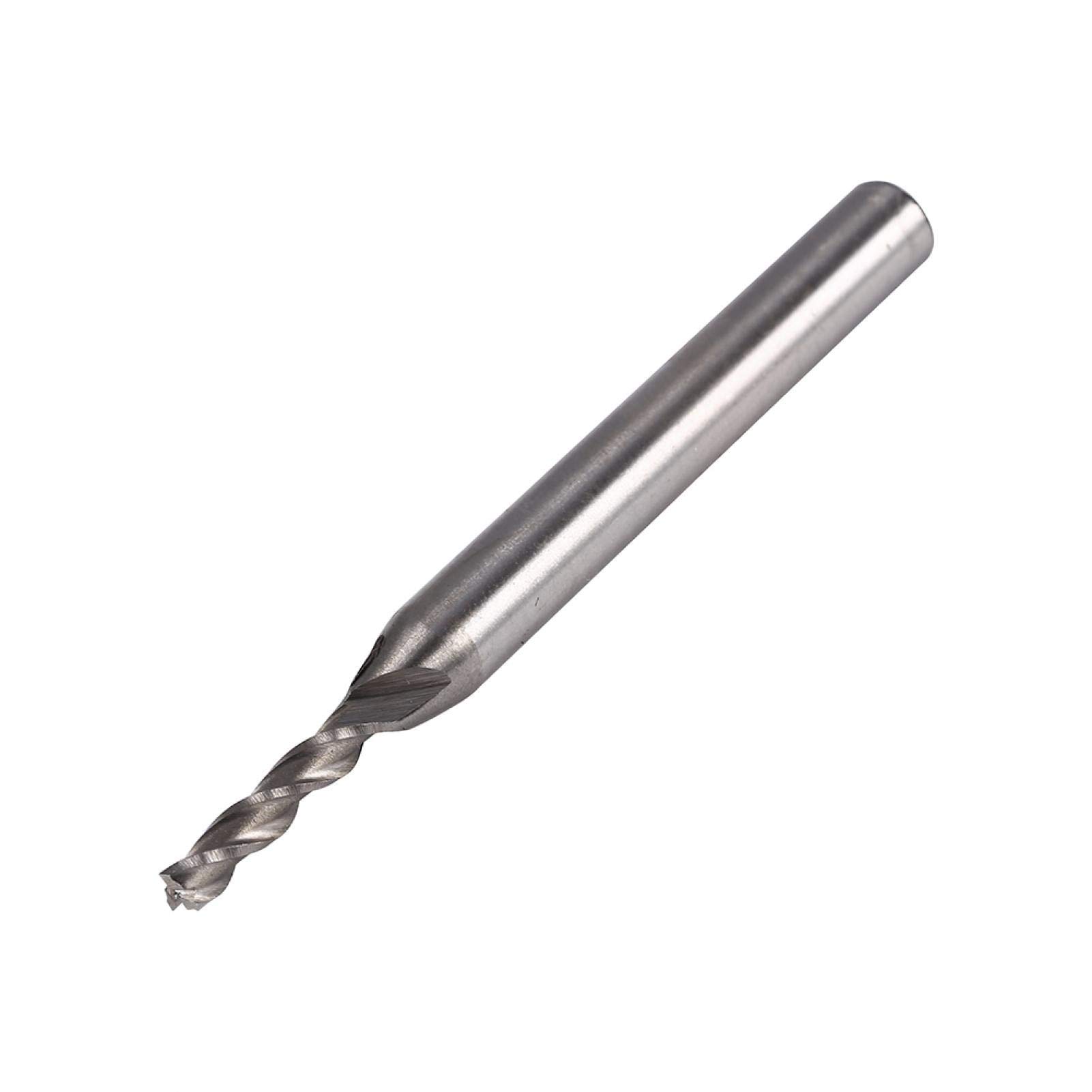 PUSOKEI 3mm 3 Flute HSS End Mill for Aluminum - CNC Cutting & Hook Slots