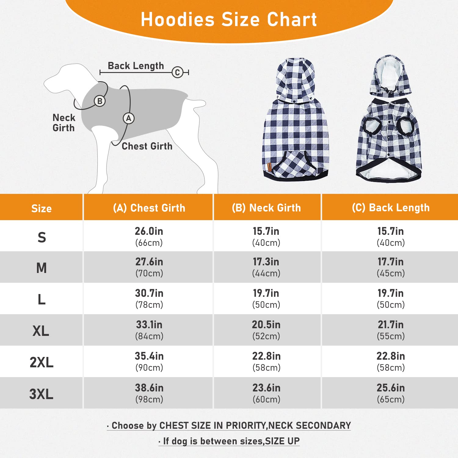 PAWZ Plaid Dog Sweater - British Style Windproof Pet Jacket for Small Medium Large Dogs | Winter Dog Coat for Outdoor Walking, Hiking & Cold Weather Protection (Gray, Small)