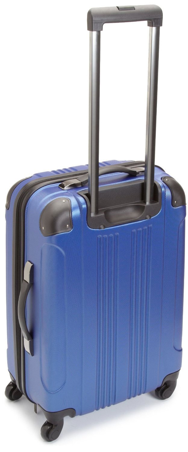 Kenneth Cole REACTION Out of Bounds Lightweight Hardshell 4-Wheel Spinner Luggage - 24-Inch Checked Suitcase, Cobalt Blue | Durable Expandable Carry-On for Travel, Business Trips & Vacations