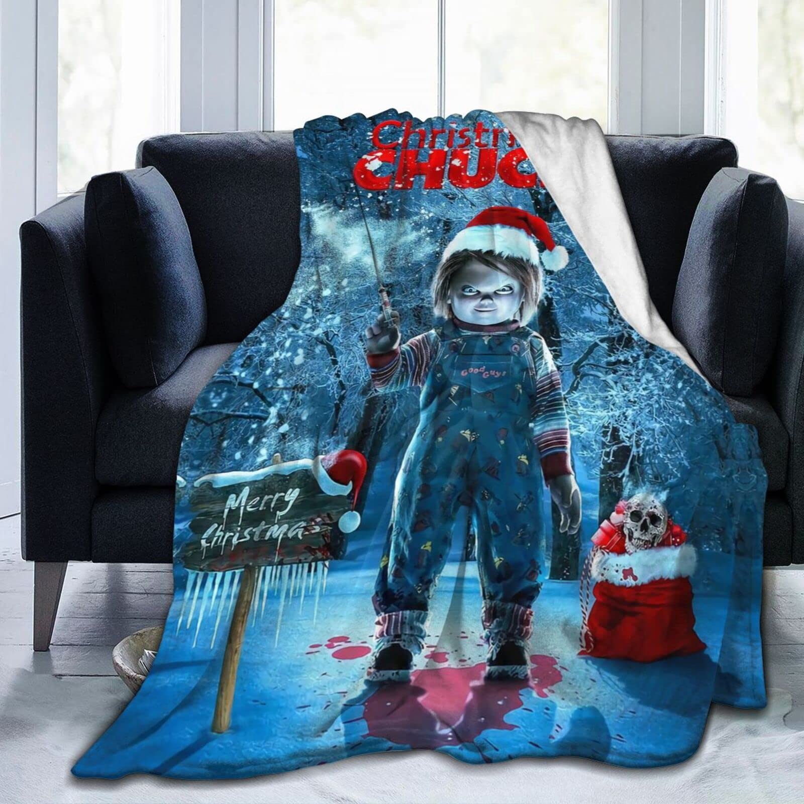 Ultra Soft Micro Fleece Air Conditioner Blanket - Cozy Flannel Throw for Living Room, Sofa & Bed - Perfect for Chilly Nights, Movie Time and Home Decor