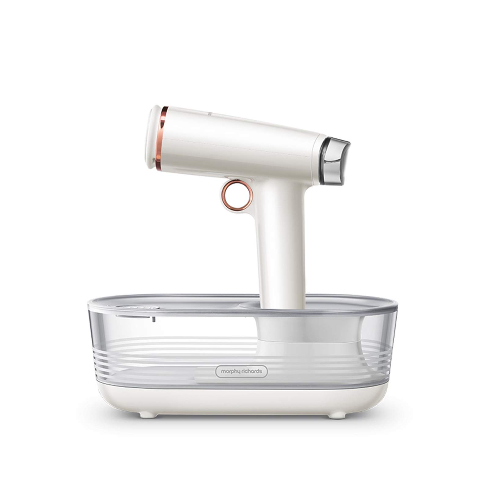 1200W Mini Garment Steamer for Clothes - Portable Travel Steamer Iron with Fast 40-Second Heat Up | Handheld Steamer for Wrinkles | Perfect for Home, Travel & Office Use (White)