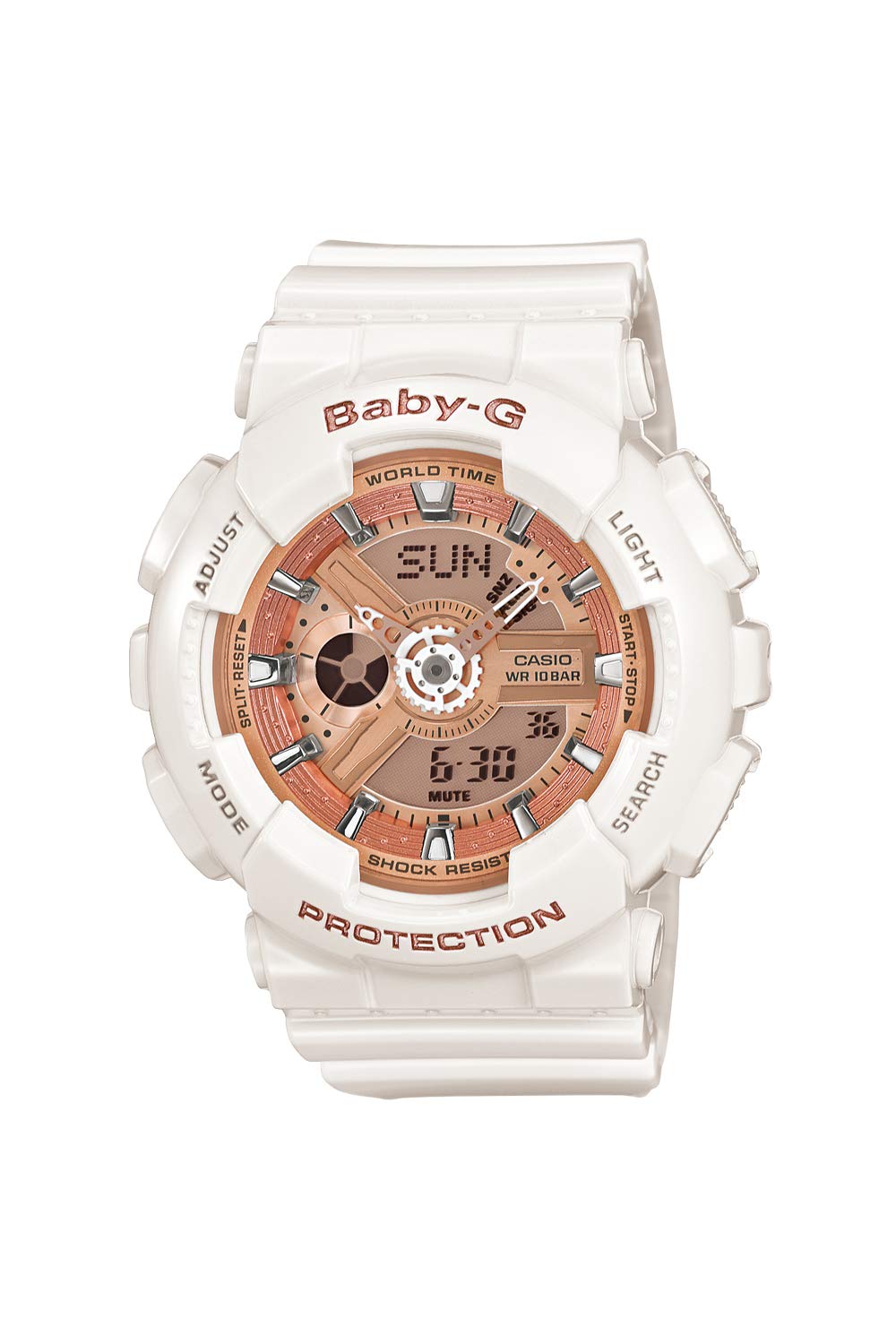 Casio Baby-G BA-110-7A1JF Big Case Women's Digital Sport Watch - Shock Resistant, Water Resistant, Japan Import - Perfect for Running, Swimming & Outdoor Activities