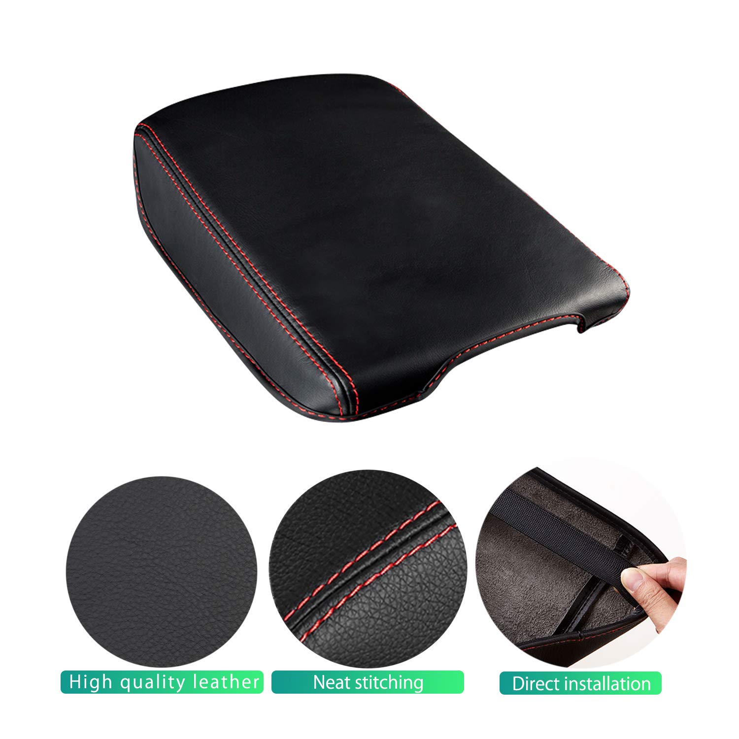 Premium Armrest Cover for Audi A6 2020-2021 Models - Center Console Protector | Interior Accessories Replacement | Perfect for Daily Commuting & Long Road Trips
