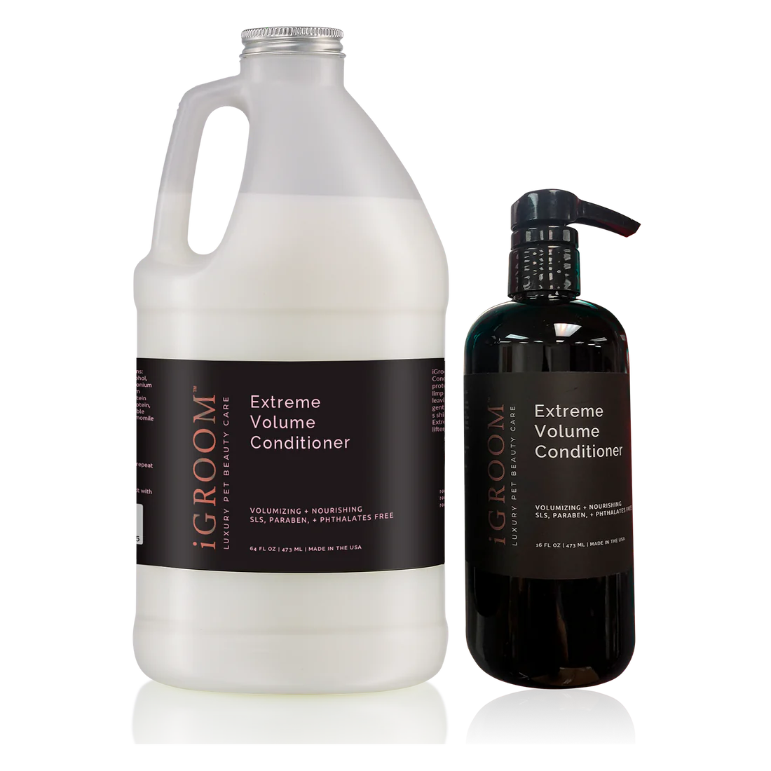 iGROOM Extreme Volume Conditioner for Thick & Full Hair - 16oz & 32oz Sizes | Hydrating & Volumizing Hair Treatment for Daily Use at Home or Salon