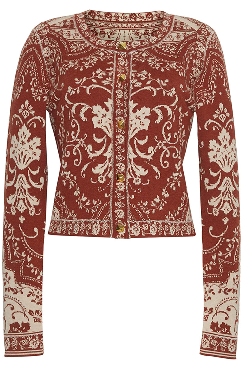 Alessa Jacket - Stylish Picante Scroll Terrace Design for Women | Perfect for Outdoor Adventures and Casual Wear