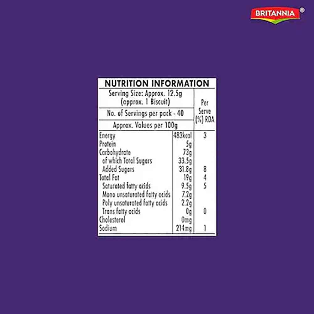 Britannia Treat Naughty Jim Jam Sandwich Biscuits 3.24oz (92g) - Pack of 6 - Delicious Grocery Cookies for Breakfast, Tea Time & Snacking - Perfect for Office, School Lunchboxes & Family Gatherings