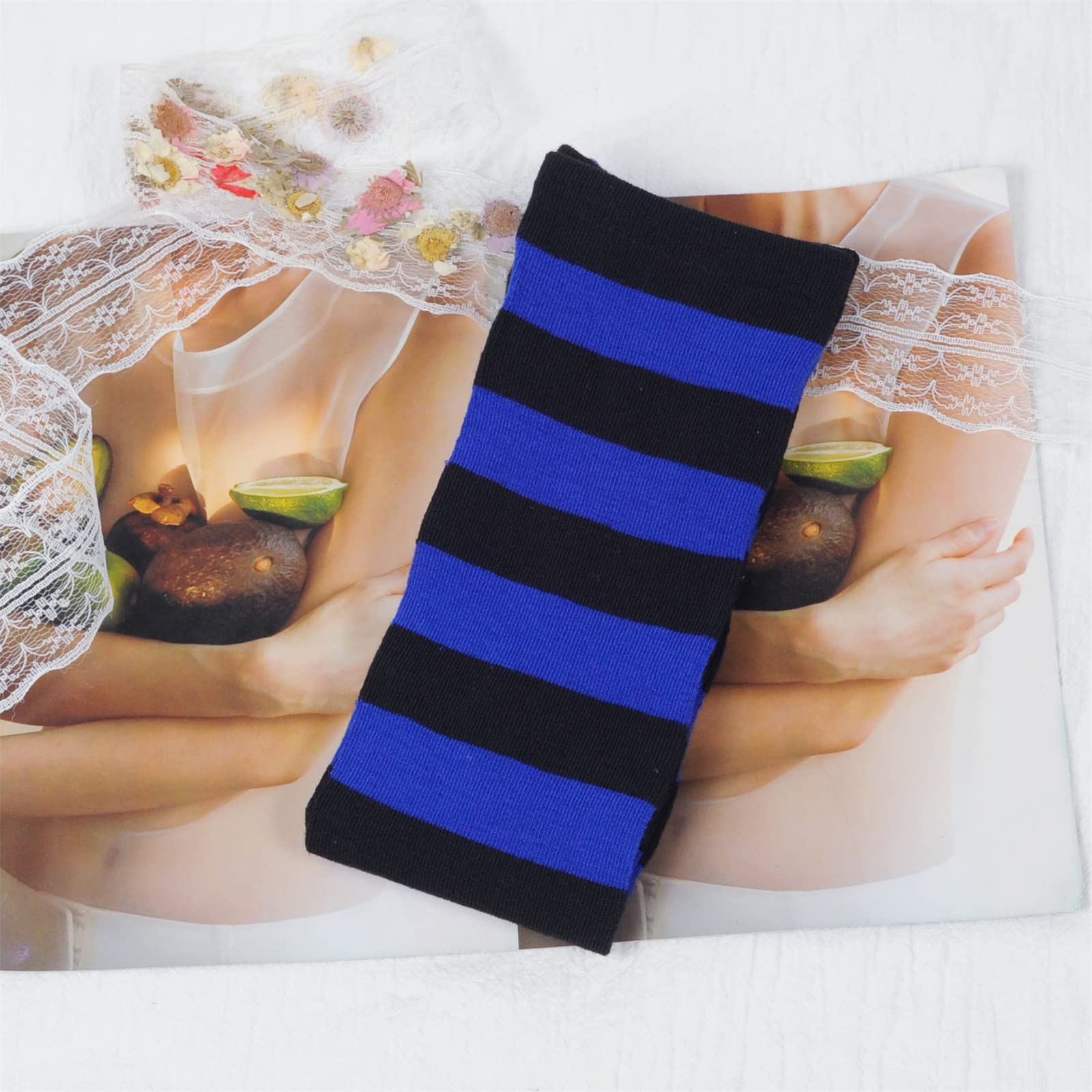 Intgoodluckycc Women's Over The Knee Socks - Thigh High Socks for Women, Long Knee High Stockings for Winter, Fashion & Outfits - Perfect for Boots, Dresses & Casual Wear