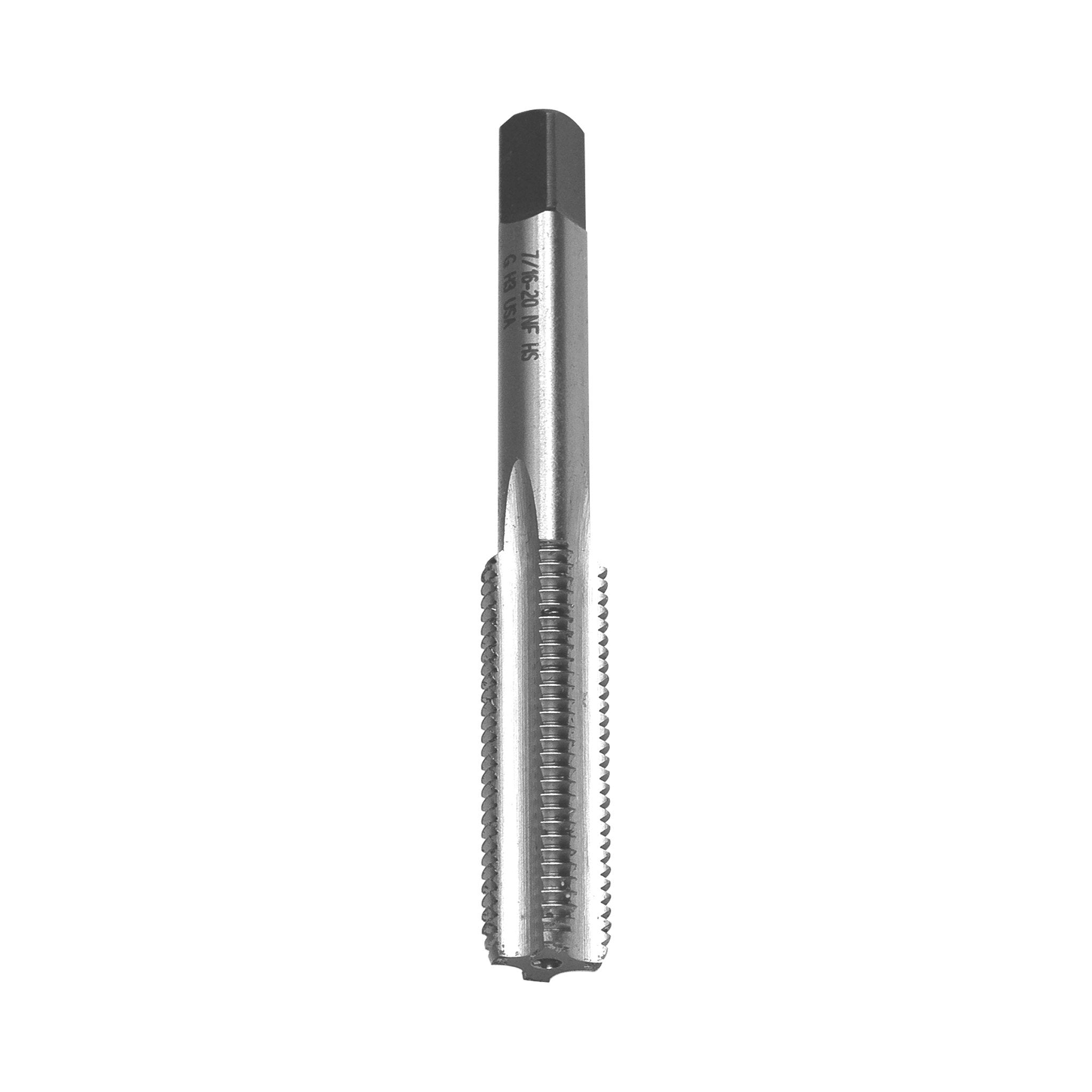 7/16-20 UNF Tap - High-Speed Steel (HSS) Machine Tool for Precision Threading | Perfect for Metalworking, Automotive Repairs & DIY Projects