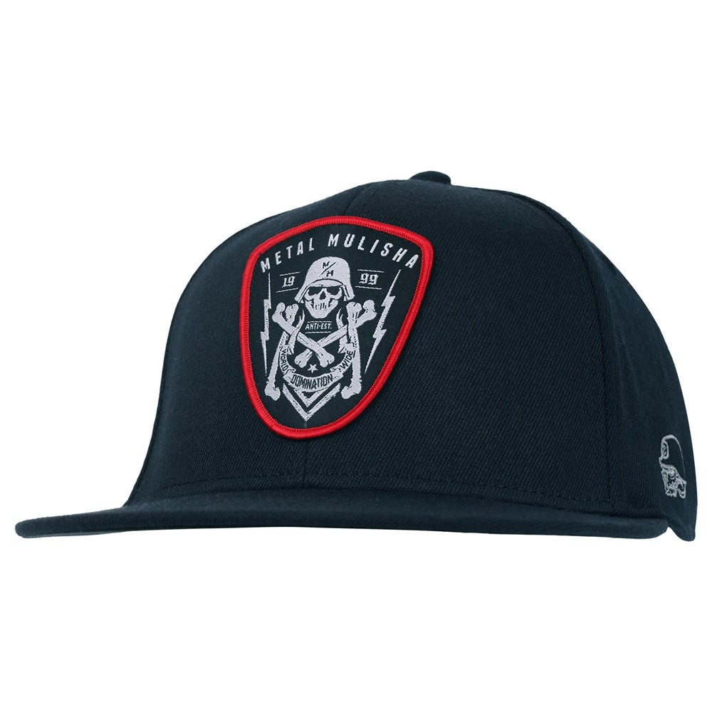 Metal Mulisha Striker FlexSnap Hat - Adjustable Baseball Cap for Men & Women - Perfect for Outdoor Sports, Motorcycle Riding & Streetwear Fashion