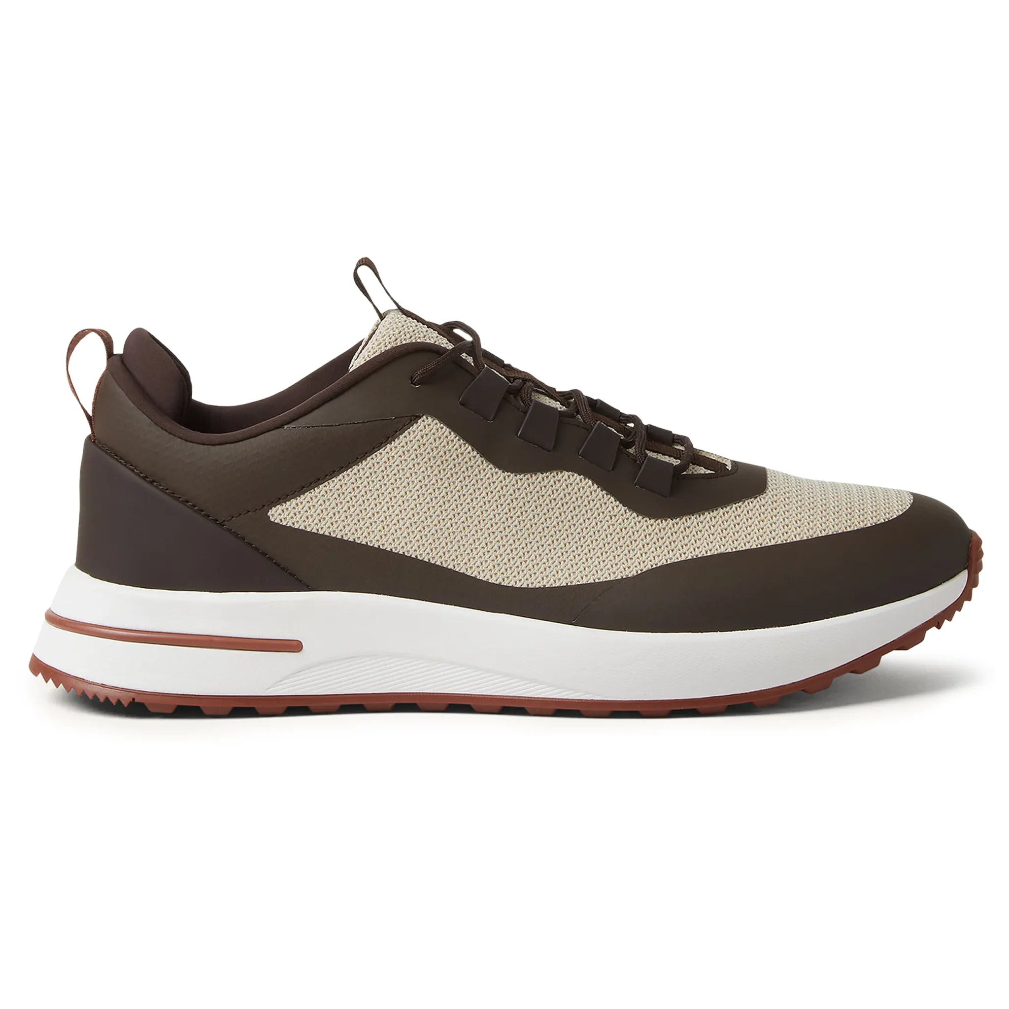 Loro Piana Week End Walk Desert Light Sneakers - Men's Luxury Casual Shoes for Walking & Travel | Perfect for Weekend Outings & City Strolls