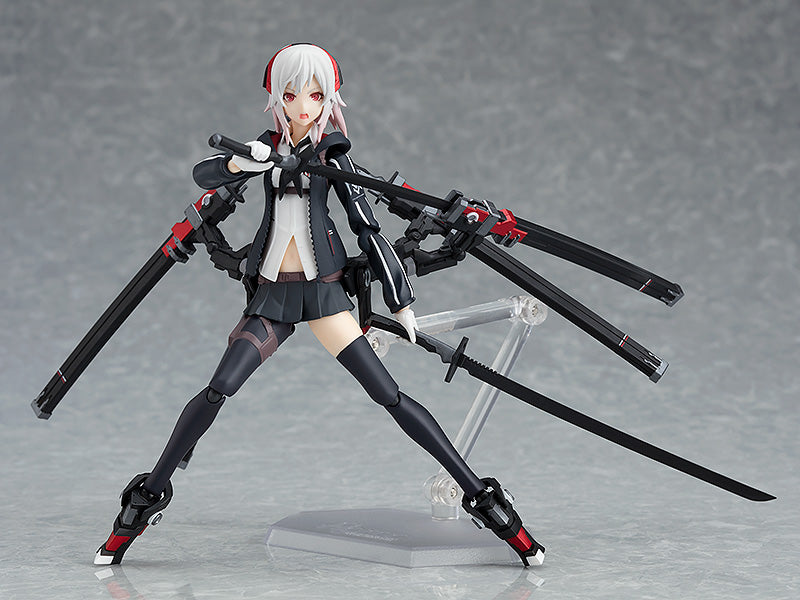 Figma #422 Shi Heavily Armed High School Girls Action Figure - Anime Collectible Model for Display & Cosplay Scenes