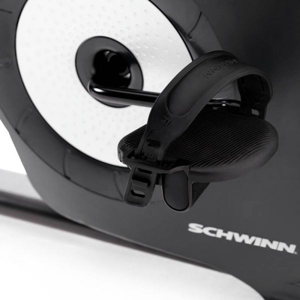 Schwinn 230 Recumbent Exercise Bike for Home Gym - Low Impact Cardio Workout Machine for Seniors & Beginners - Perfect for Small Spaces & Indoor Cycling Training