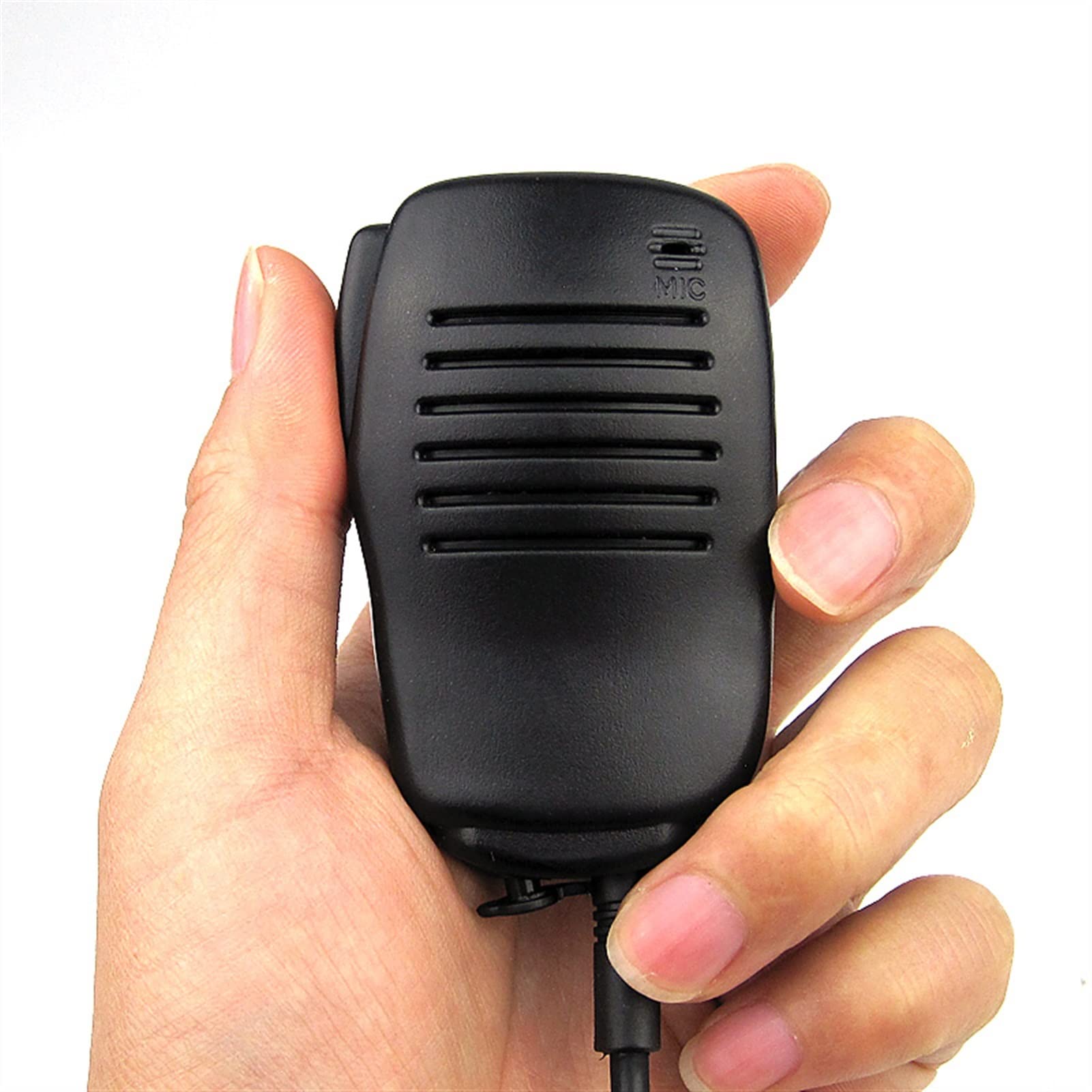 BMINO Portable Speaker Microphone for YAESU Walkie-Talkies - High-Quality Handheld Radio Mic with Clear Audio for Outdoor Adventures, Construction Sites & Emergency Communication