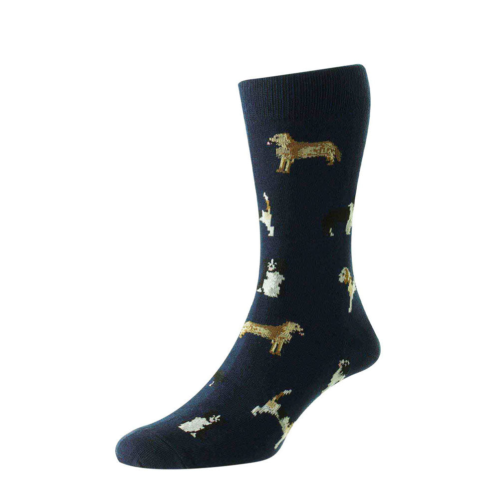 Premium HJ Hall Cotton Rich Men's Socks - Soft Breathable Comfort for Everyday Wear & Athletic Activities