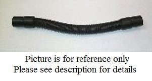 Tennant 5200 Vacuum Hose Replacement Part 160617 - Compatible with Commercial Floor Cleaners for Industrial & Warehouse Use