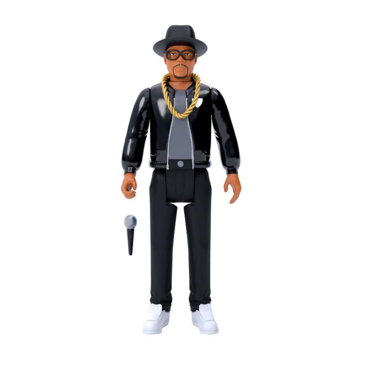 Run DMC ReAction Figure - Darryl McDaniels All Black Version | Hip Hop Collectible for Fans & Music Memorabilia Display