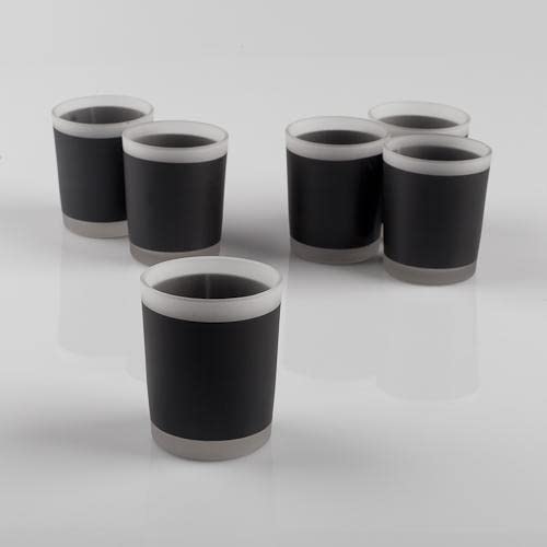 72-Piece Eastland® Chalkboard Votive Candle Holders Set - Perfect for Weddings, Parties, and Home Decor
