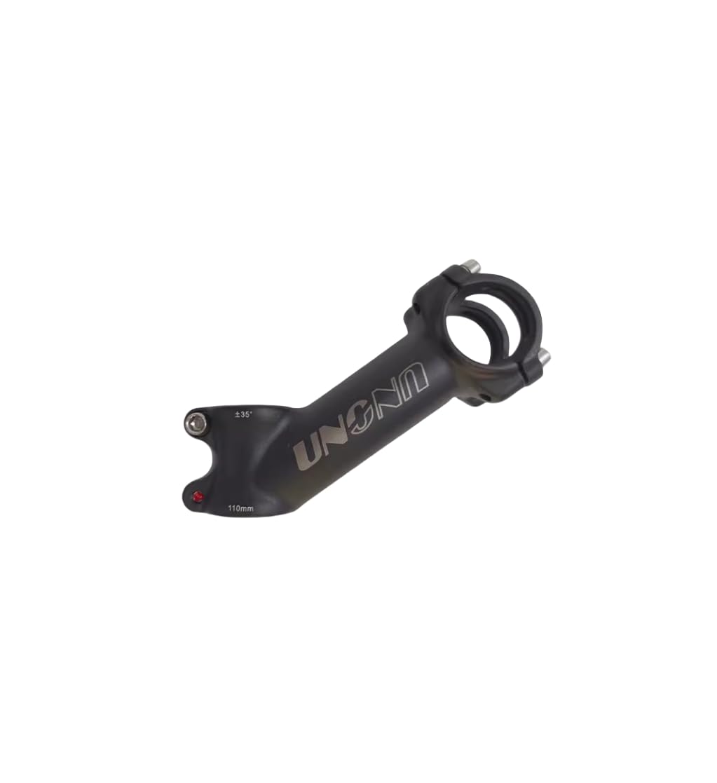 **31.8mm 110mm Bike Stem, ±35 Degree Adjustable Aluminum Alloy MTB Stem for Mountain, Road, BMX, Track Bikes - Lightweight & Durable for Commuting, Racing & Off-Road Adventures**