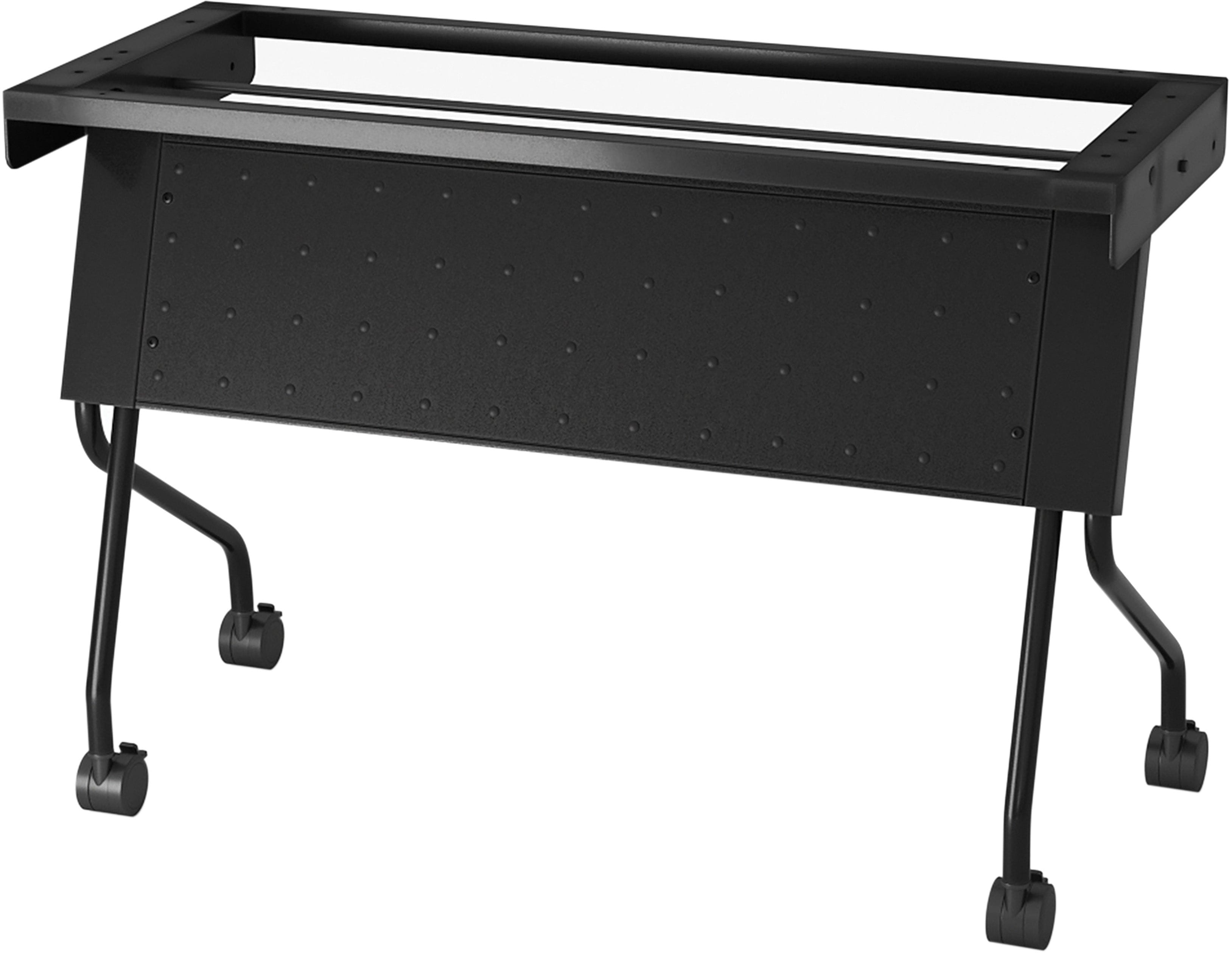 Office Star 842FM Training Table Frame with Modesty Top - Durable & Adjustable Height for Office Meetings, Classrooms & Training Sessions