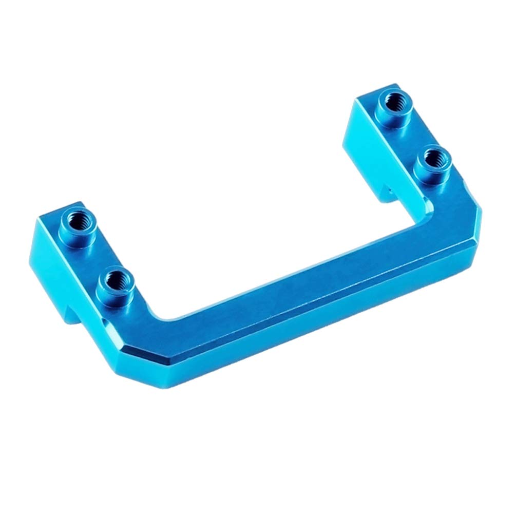 NUOBESTY Aluminum Front Bumper Upper Fixed Mount for 1/12 RC Crawler Model Car - Durable Off-Road Accessory for Rock Crawling & Trail Adventures