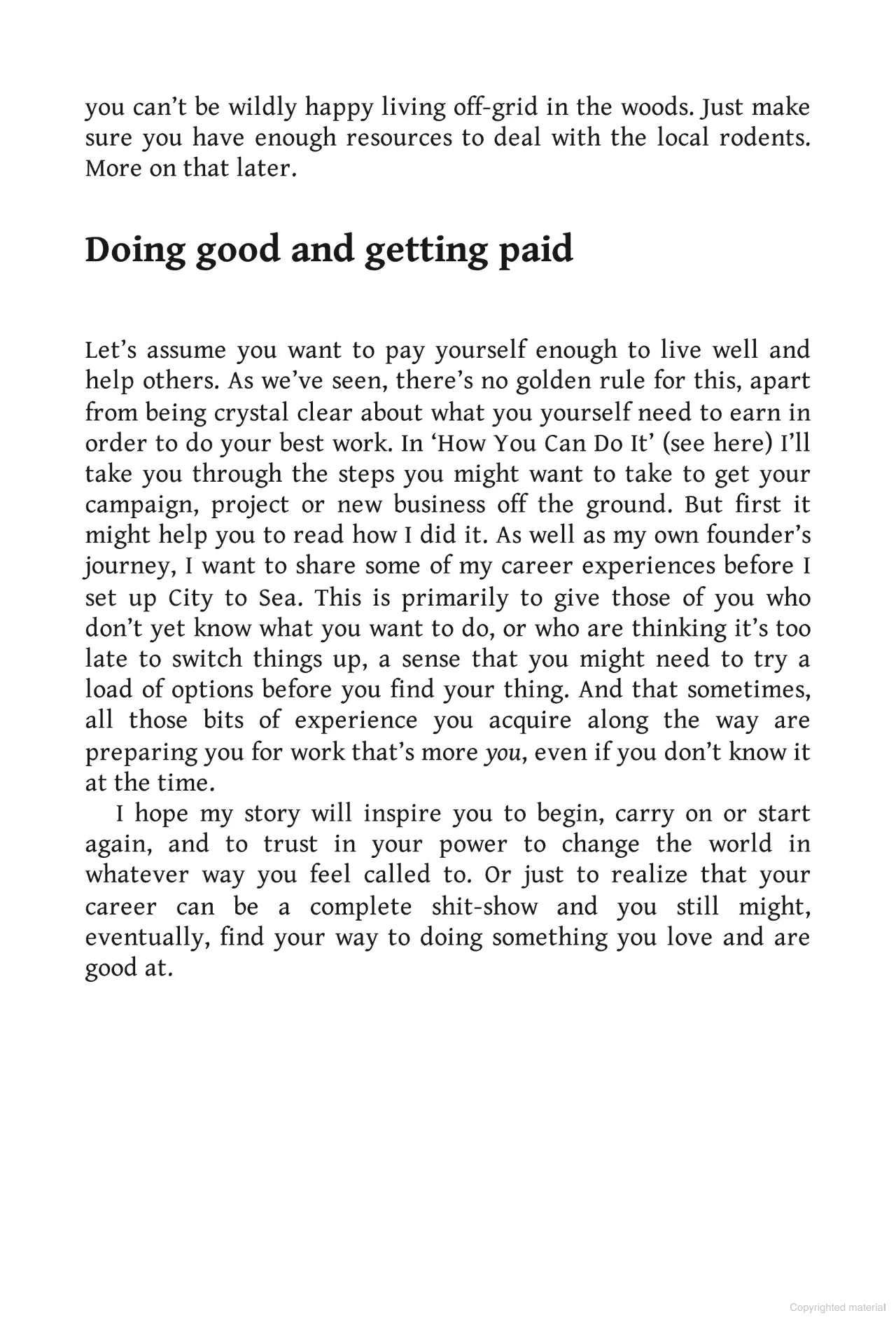 Do Good, Get Paid by Natalie Fee - Ethical Business Guide for Social Entrepreneurs | Perfect for Aspiring Changemakers & Impact-Driven Startups