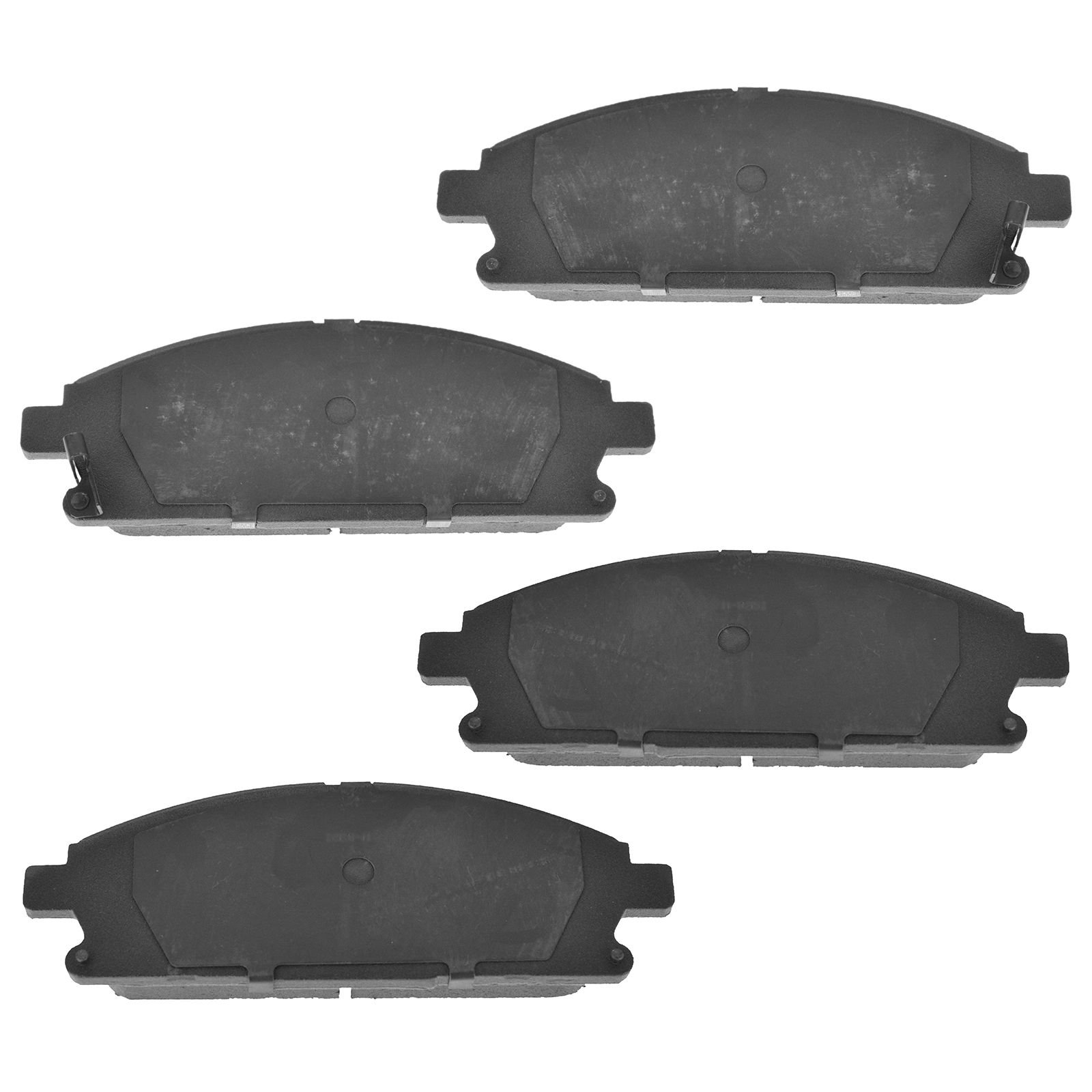 High-Performance Front Brake Pad & Rotor Kit - Ceramic Brake Pads & Rotors with Wheel Hub Bearing Assembly - Compatible with 2004-2009 Nissan Quest - Perfect for Daily Commuting, Highway Driving & Heavy Loads