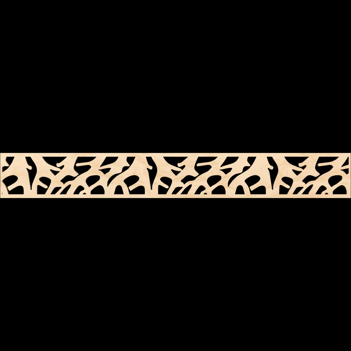 Premium Manton Fretwork Moulding Trim - Decorative Wood Carving for Home Decor, Furniture & DIY Projects | Perfect for Crown Molding, Wall Paneling & Cabinet Accents