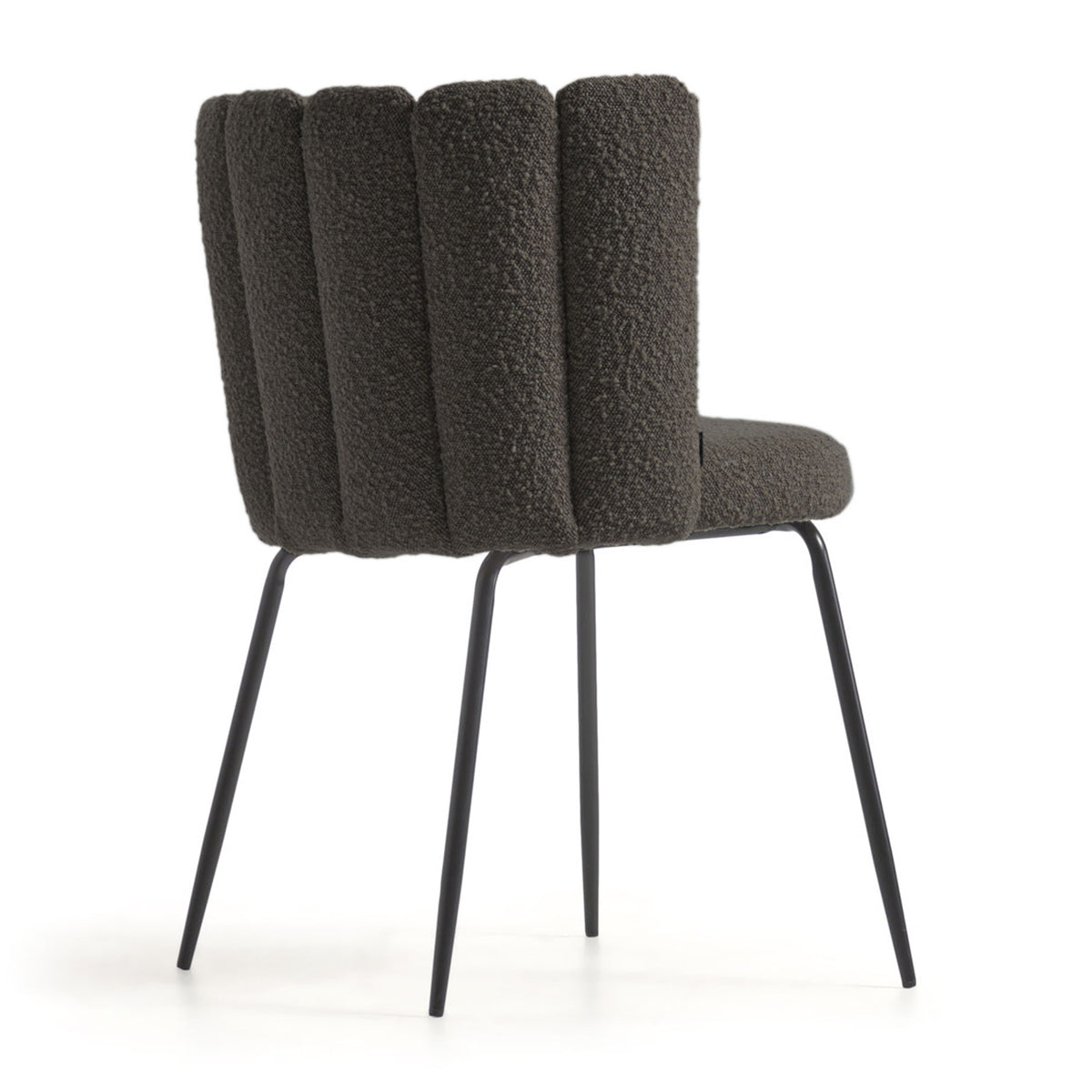 Aniela Boucle Dining Chair - Modern Upholstered Accent Chair for Kitchen, Dining Room & Office - Comfortable & Stylish Seating Solution