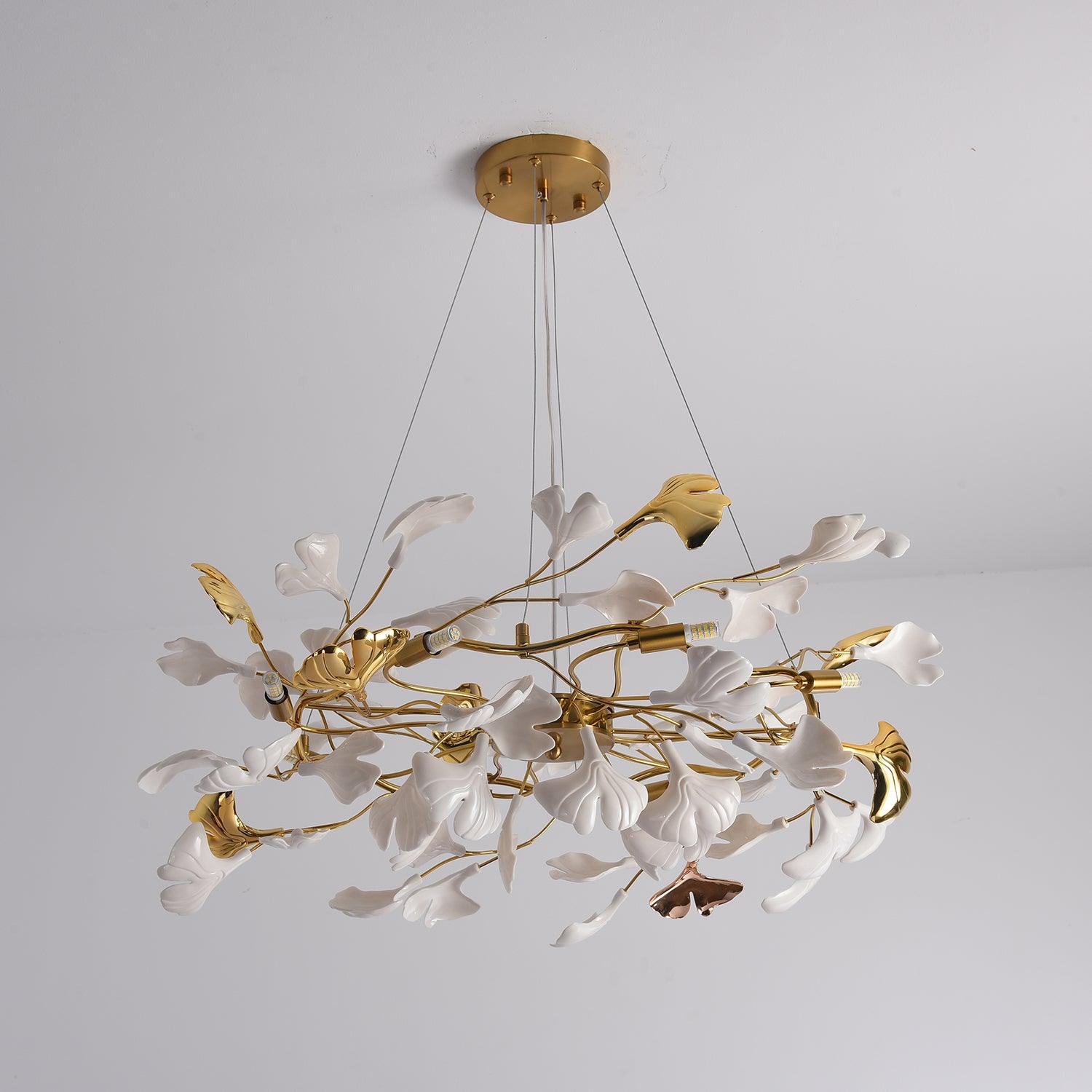 Gold & White
