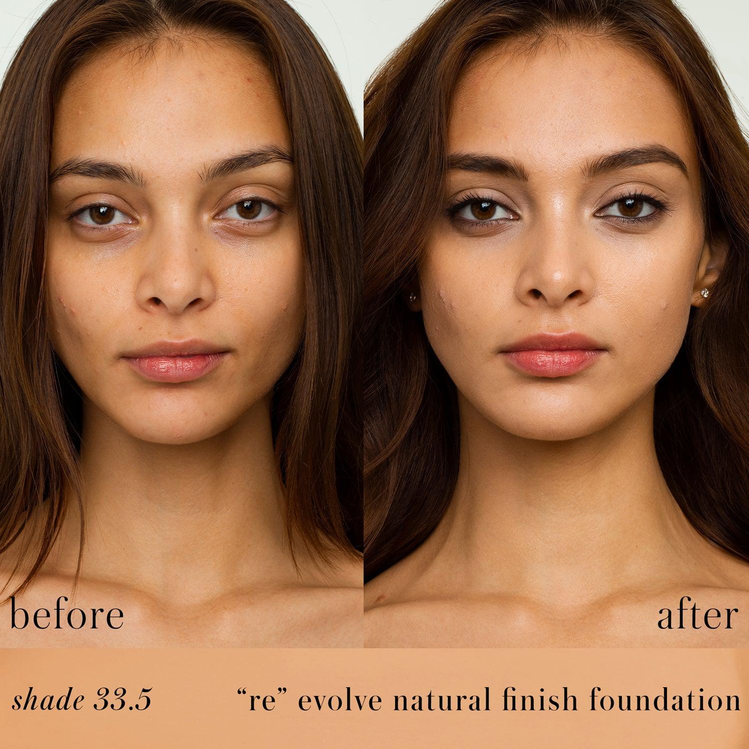 RMS Beauty ReEvolve Natural Finish Liquid Foundation - Vegan, Organic & Cruelty-Free Makeup for Flawless Coverage | Perfect for Daily Wear & Special Occasions