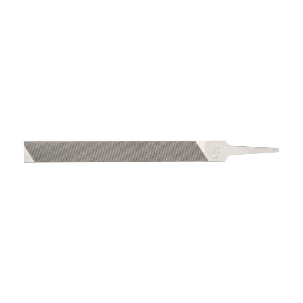 Bahco 166 6-16 2.5x12 Inch Flat File - High Carbon Steel Hand File for Metalworking, Woodworking & DIY Projects - Perfect for Smoothing, Shaping and Finishing Metal, Wood & Plastic Surfaces