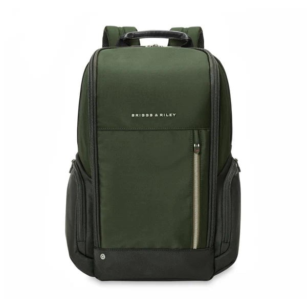 Briggs & Riley HTA Medium Widemouth Backpack - Durable Travel Backpack for Work & Commuting, Laptop Compartment, Spacious Design - Perfect for Business Trips, College & Everyday Use