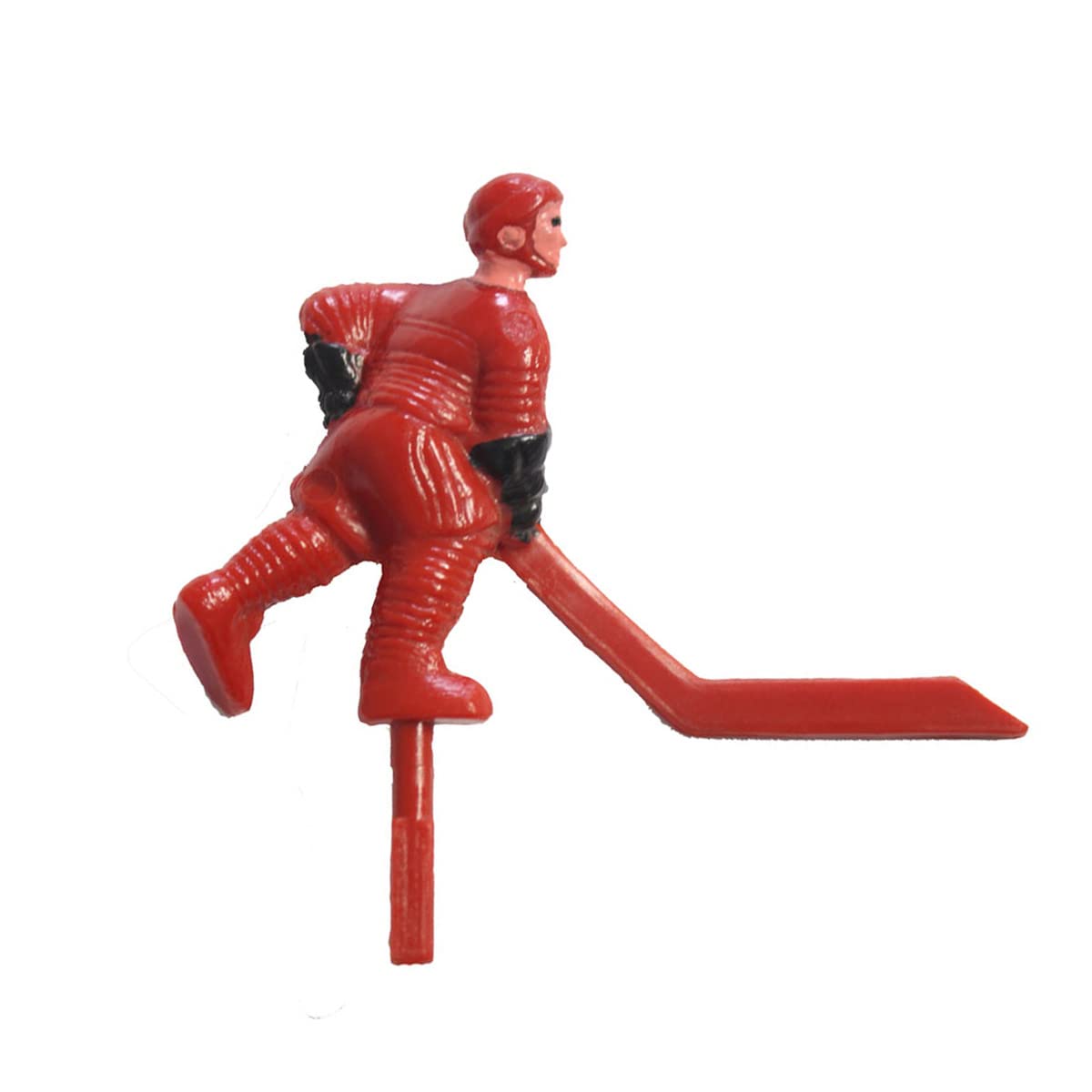 Red Angled Short Stick for Hockey Players - Perfect for Training, Street Hockey & Ice Hockey Practice