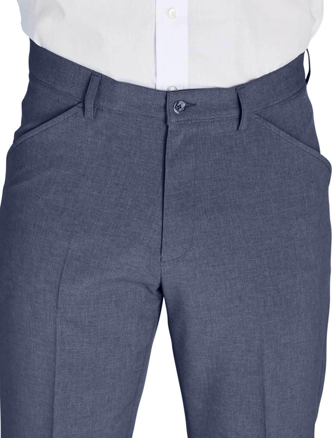 Stylish Men's Frogmouth Pocket Formal Pants - Comfortable & Versatile Dress Pants for Office, Business, Wedding & Special Occasions