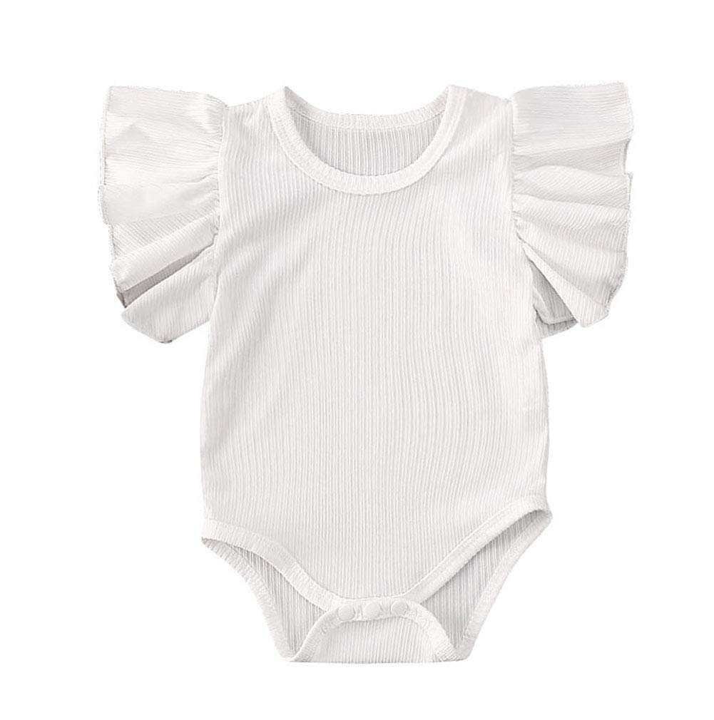 ZAXARRA Unisex Newborn Baby Romper - Short Sleeve Jumpsuit for Boys & Girls | Soft Cotton Summer Bodysuit | Perfect for Playtime, Outings & Photo Shoots