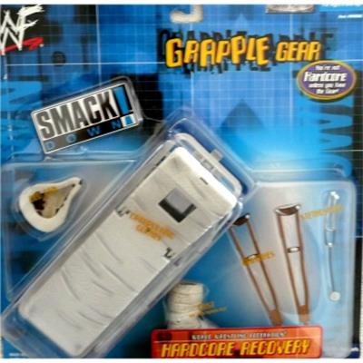 2000 WWF Jakks Pacific Grapple Gear Series 5: Hardcore Recovery Action Figure - Collectible Wrestling Toys for Kids & Adults - Perfect for Play Battles, Display Collections & WWE Fan Gifts