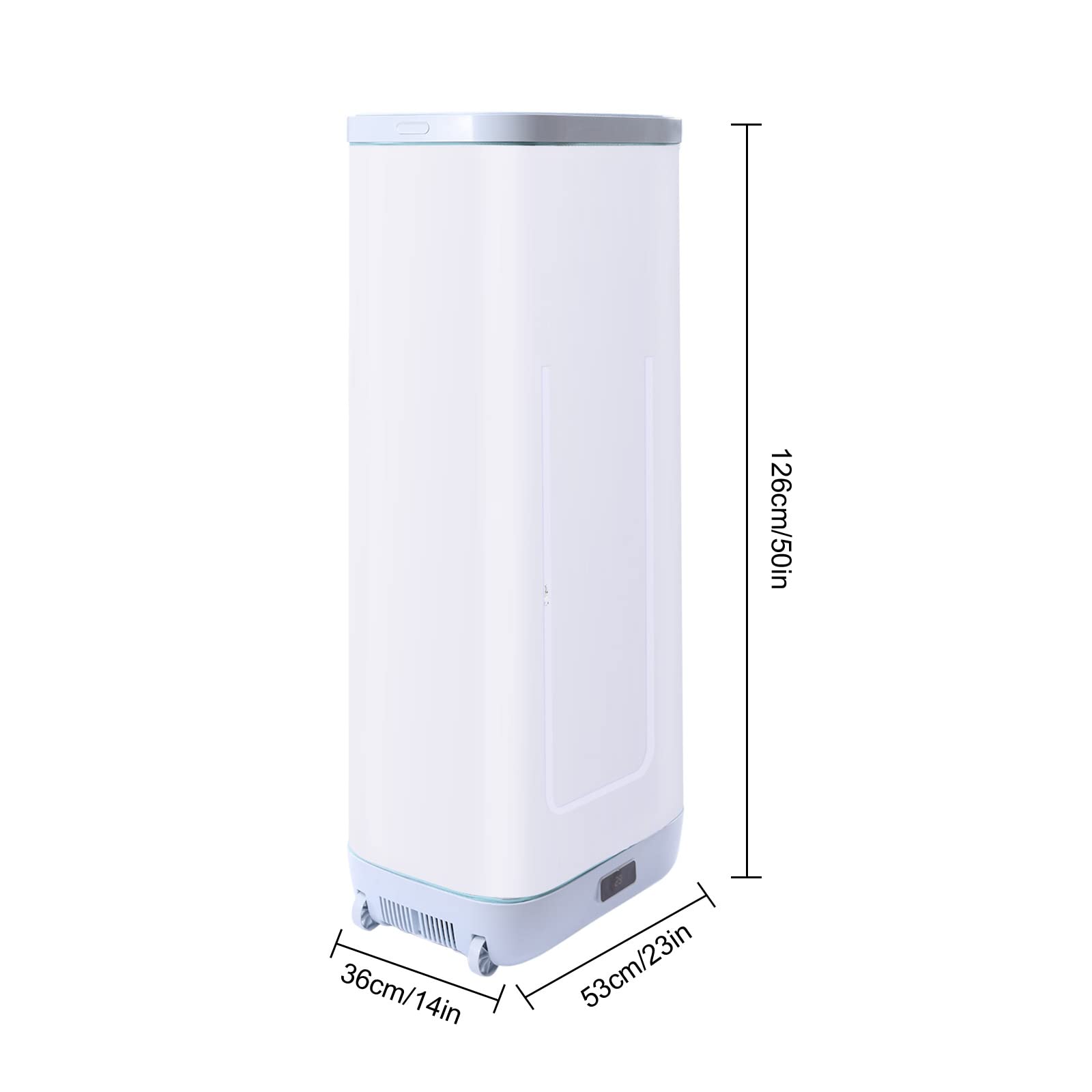 Portable 850W Fast Clothes Dryer - Compact Folding Electric Laundry Drying Machine for Apartments, RV, Travel | Quick Dry Garments, Baby Clothes & Delicates | Space-Saving Household Appliance