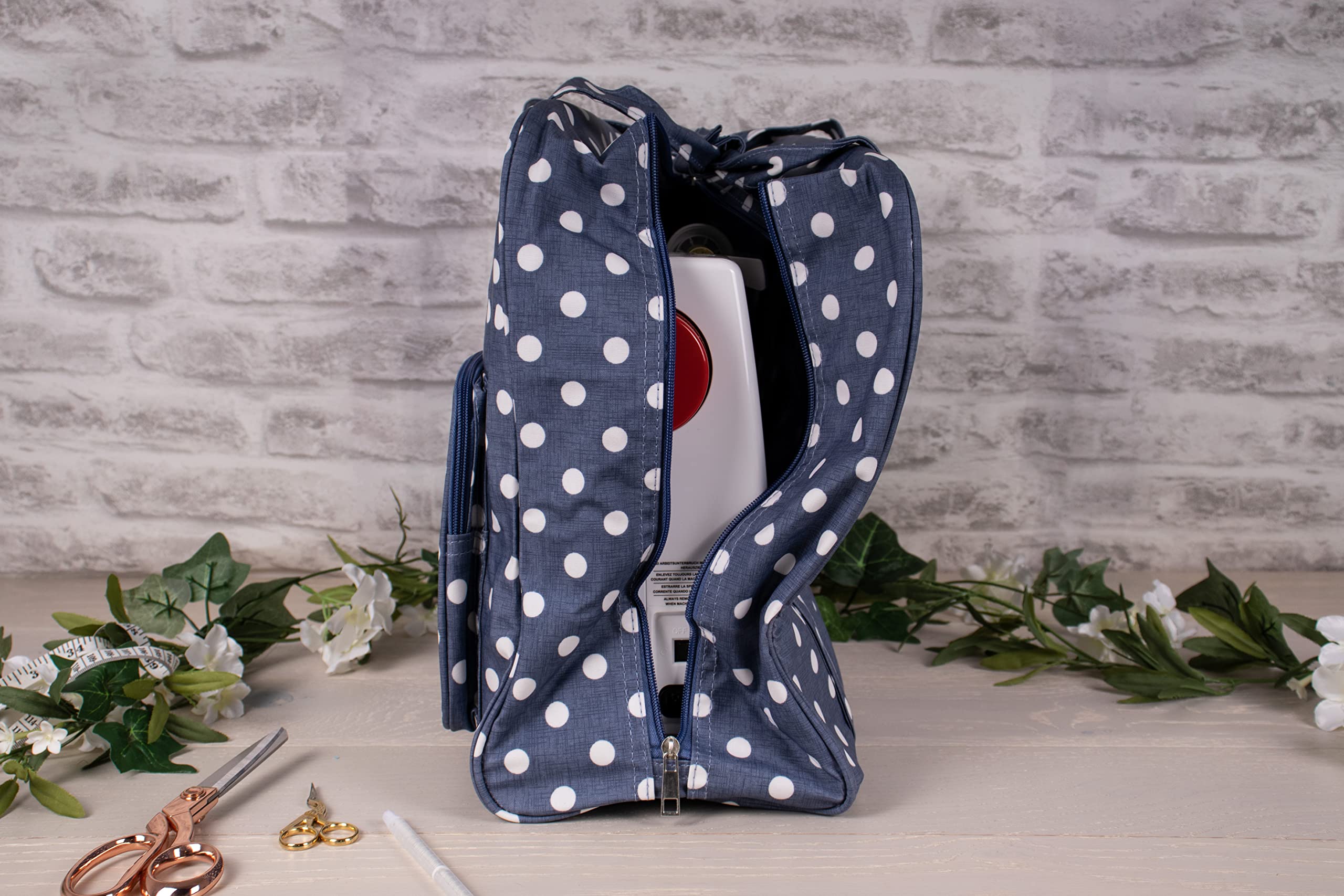 Exclusive Medium Sewing Machine Bag for Hobbyists - Perfect Gift for Sewing Enthusiasts | Ideal for Travel, Classes & Home Crafting Projects