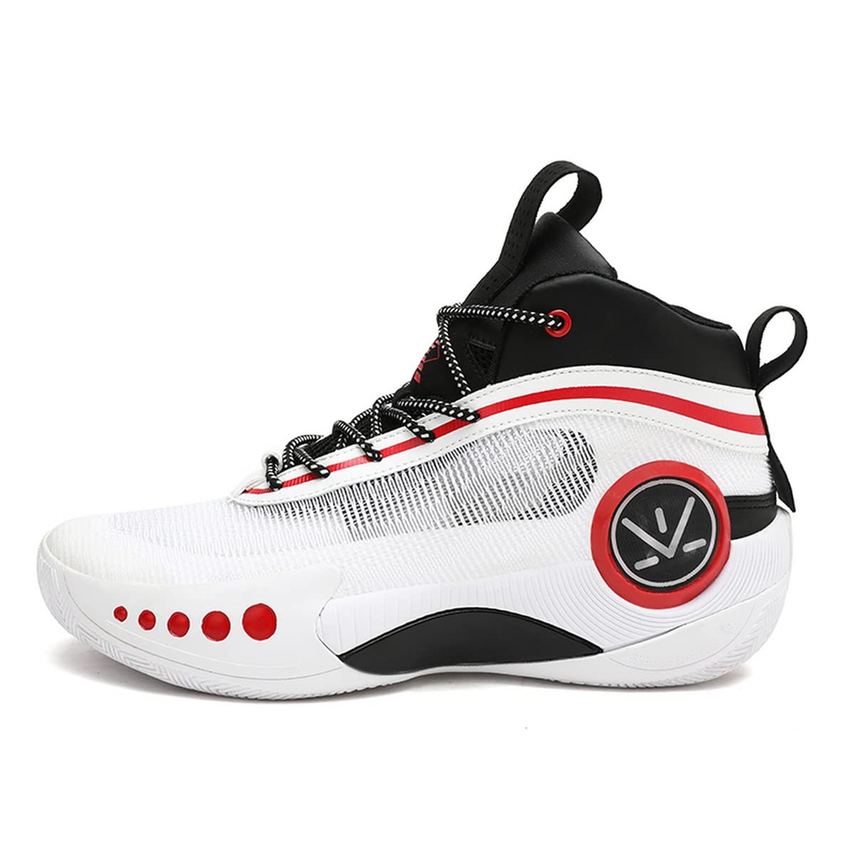 Men's High-Top Basketball Shoes - Non-Slip Indoor & Outdoor Sports Sneakers for Teenagers & Adults - Perfect for Court Play, Streetwear & Gym Training